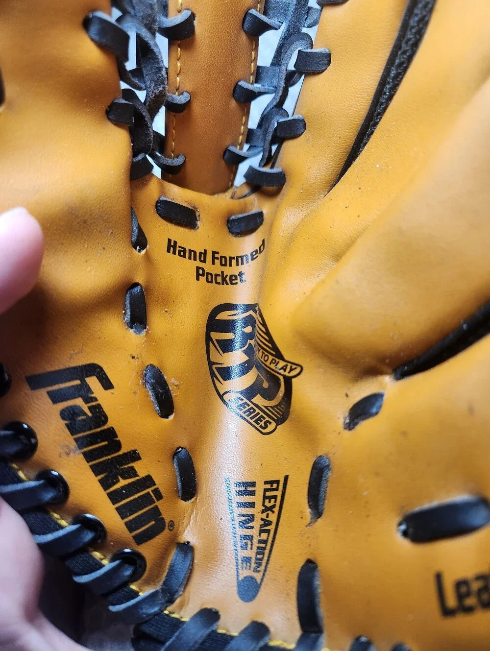 Franklin Tan & Black Baseball Glove